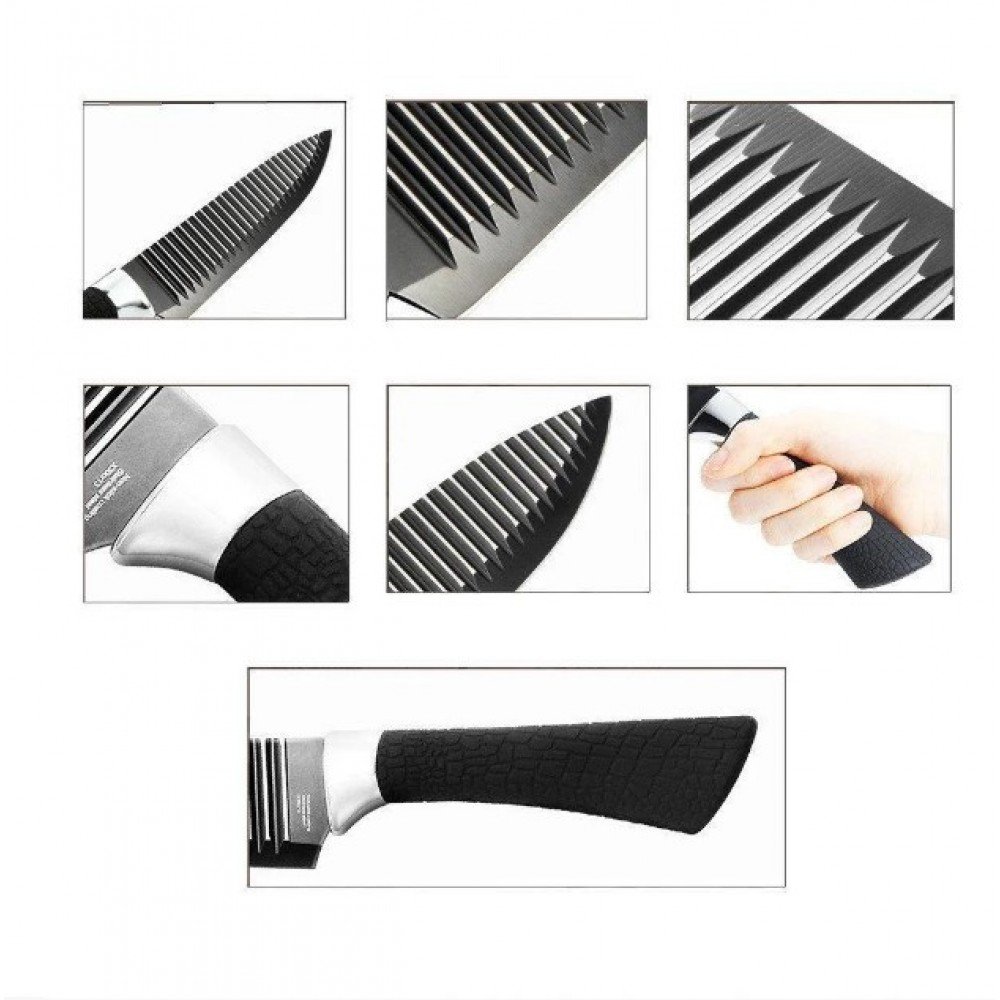 Набор профессиональнх кухонных ножей 6 in 1 Non-Stick Coating. Лучшая Цена! Набор профессиональнх кухонных ножей 6 in 1 Non-Stick Coating. Лучшая Цена!