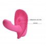 Вибромассажер FANCY CLAMSHELL APP, Pink 30168 LYBAILE