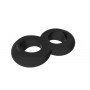 Эрекционное кольцо Duo Cock 8 Ball Ring, Black 291019 CHISA