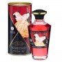 Разогревающее съедобное масло Sparkling Strawberry Wine, 100 мл SH2208 Shunga