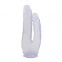 Фаллоимитатор двойной 9.4 Inch Dildo, Clear 291903 CHISA