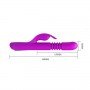 Вибромассажер с поступательным движением Donahue, Purple 30205 LYBAILE