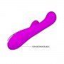 Вибратор с клиторальным стимулятором и функцией нагрева Wilbur, Purple 30781 LYBAILE