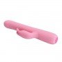 Вибромассажер с стимулятором клитора и ротацией JULIAN, Light Pink 30254 LYBAILE