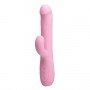 Вибромассажер с волнообразным вращением Truman, Light Pink 30218 LYBAILE