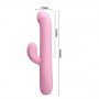 Вибромассажер с волнообразным вращением Truman, Light Pink 30218 LYBAILE
