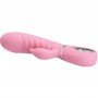 Вибромассажер ребристый Prescott, Light Pink 30221 LYBAILE