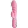 Вибромассажер ребристый Prescott, Light Pink 30221 LYBAILE