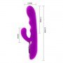 Вибромассажер PASSION, Purple 30129 LYBAILE