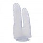 Фаллоимитатор двойной 7.9 Inch Dildo, Clear 291900 CHISA