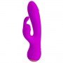 Вибромассажер с клиторальным стимулятором Broderick, Purple 30778 LYBAILE