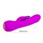 Вибромассажер с клиторальным стимулятором Broderick, Purple 30778 LYBAILE