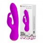Вибромассажер с клиторальным стимулятором Broderick, Purple 30778 LYBAILE