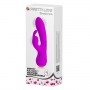 Вибромассажер с клиторальным стимулятором Broderick, Purple 30778 LYBAILE