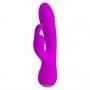 Вибромассажер с клиторальным стимулятором Broderick, Purple 30778 LYBAILE