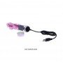 Вибратор с стимулятором клитора Throbbing Butterfly, Light Pink 30097 LYBAILE