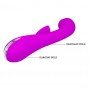 Вибромассажер с вакуумным клиторальным стимулятором Roy, Purple 30780 LYBAILE