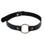 Кляп Leather O-Ring Gag, Black 281421