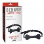 Кляп Doggle Bone Bit Gag, Black 291806 CHISA