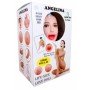 Кукла надувная ANGELINA 3D с вставкой из киберкожи и вибростимуляцией 282146 BOSS