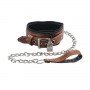 Набор для БДСМ игр BDSM-NEW PVC Snakeskin Bondage Set, Brown 281328 sLash
