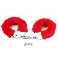 Наручники Fluffy Hand Cuffs, Red 310399