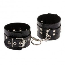 Наручники Leather Rastraints Hand Cuffs, Black 281405