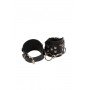 Наручники Leather Hand Cuffs, Black 280173 sLash