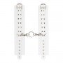 Наручники Leather Rastraints Hand Cuffs, White 281406 sLash