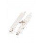 Наручники Leather Dominant Hand Cuffs, White 280153 sLash