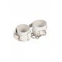 Наручники Leather Dominant Hand Cuffs, White 280153 sLash