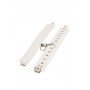 Наручники Leather Restraints Hand Cuffs, White 280159 sLash