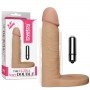 Анальная насадка с вибрацией 5.8 " The Ultra Soft Double-Vibrating, Flesh 310183 LOVETOY