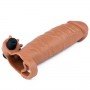 Насадка с вибрацией Add 2" Vibrating Penis Sleeve, Brown 310322 LOVETOY