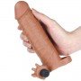 Насадка с вибрацией Add 2" Vibrating Penis Sleeve, Brown 310322 LOVETOY