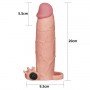 Насадка с вибрацией Add 3" Vibrating Penis Sleeve, Flesh 310333 LOVETOY