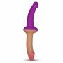 Страпон двойной 12.5" Double Dildo, Flesh+Purple 310051 LOVETOY