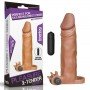 Насадка с вибрацией Add 2" Vibrating Penis Sleeve, Brown 310326 LOVETOY