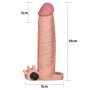 Насадка с вибрацией Add 2" Vibrating Penis Sleeve, Flesh 310329 LOVETOY