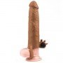 Насадка с вибрацией Add 3" Vibrating Penis Sleeve, Brown 310330 LOVETOY