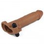 Насадка с вибрацией Add 3" Vibrating Penis Sleeve, Brown 310330 LOVETOY