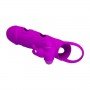Насадка с вибрацией Rabbit, Rosy 30523 LYBAILE