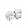 Оковы Leather Restraints Leg Cuffs, White 280162 sLash