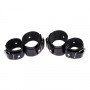 Фиксатор для запястий и лодыжек Fixation Me Ankle, Black 280413 sLash
