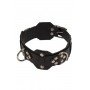 Ошейник VIP Leather Collar, Black 280169 sLash