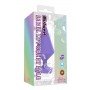 Анальный плаг Small Luv Heart Plug, Purple 291302 CHISA