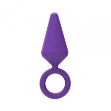 Анальный плаг Candy Plug M, Purple 291314