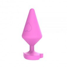 Анальный плаг Large Luv Heart Plug, Pink 291303