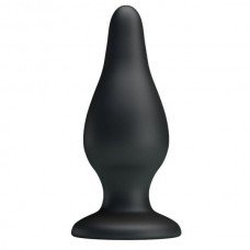 Анальный стимулятор Sturdy Silicone Anal Plug, Black 30327