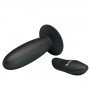 Анальный стимулятор с вибрацией Remote Control, Black 30363 LYBAILE